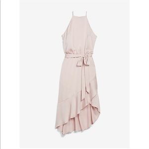 COPY - Express light pink asymmetrical dress